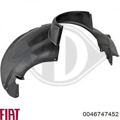 0046747452 Fiat/Alfa/Lancia Підкрилок переднього крила, лівий