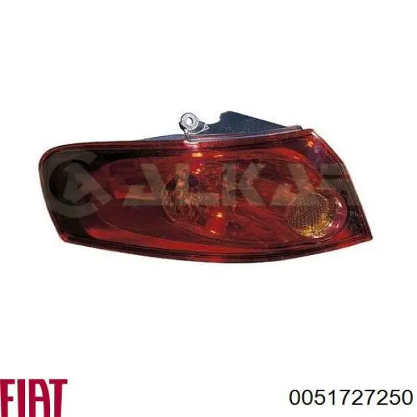 Задня ліва зовнішня фара Fiat/Alfa/Lancia 0051727250 ціна, від 55.86 USD
