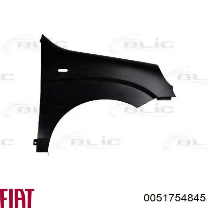 Крило переднє праве Fiat/Alfa/Lancia 0051754845 ціна, від 59.54 USD