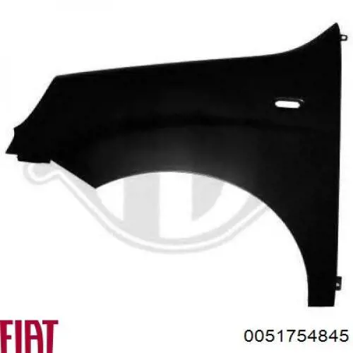 0051754845 Fiat/Alfa/Lancia Крило переднє праве