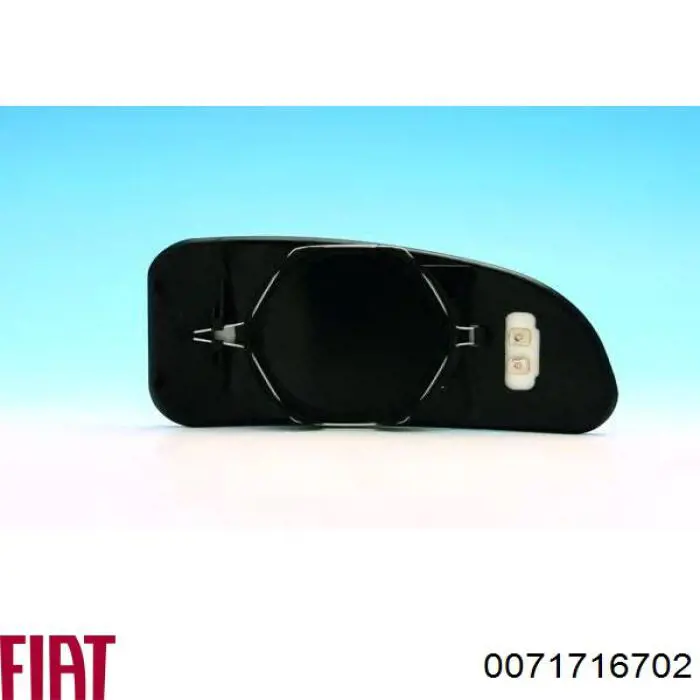 Дзеркальний елемент лівого дзеркала заднього виду Fiat/Alfa/Lancia 0071716702 ціна, від 11.07 USD