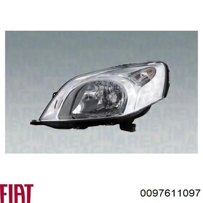 97611097 Fiat/Alfa/Lancia Фара дальнього світла в зборі