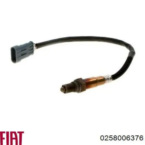 Купити 0258006376 Fiat/Alfa/Lancia Лямбда зонд, датчик кисню
