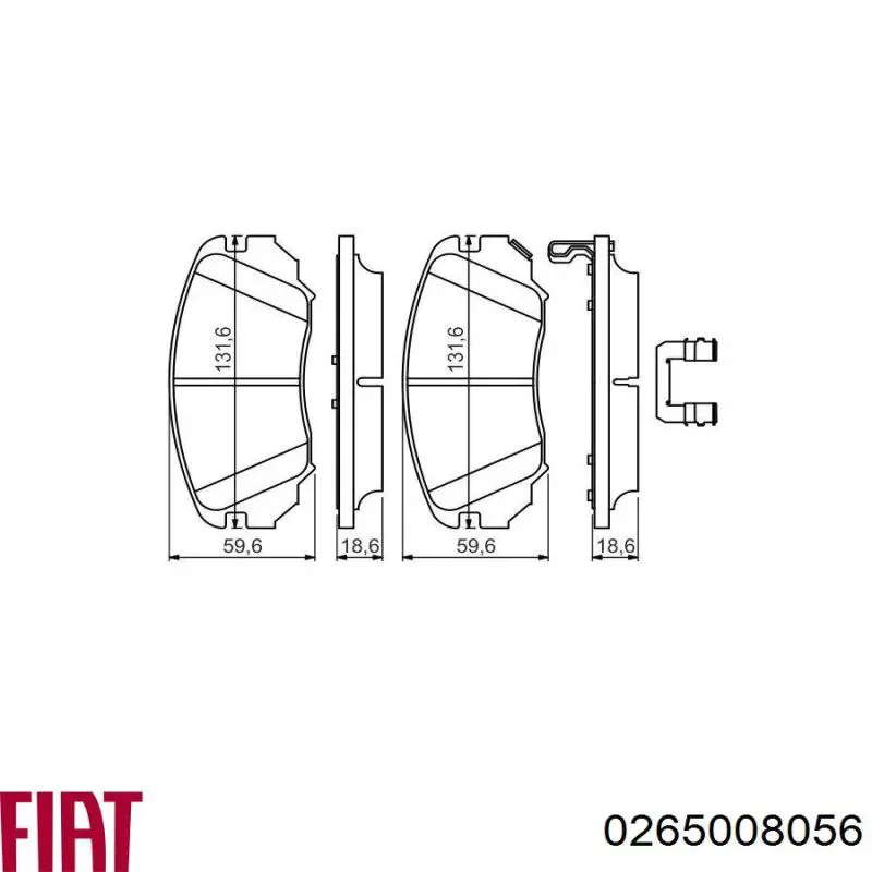 Датчик АБС (ABS) задній Kamoka 1060023