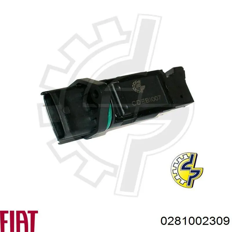 Витратомір повітря Fiat/Alfa/Lancia 0281002309