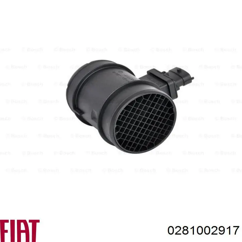 Датчик масової витрати повітря Fiat/Alfa/Lancia 0281002917 ціна, від 28.22 USD
