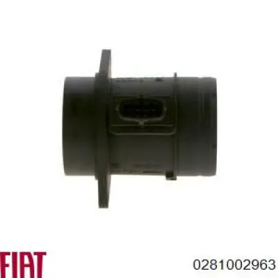 Датчик масової витрати повітря Fiat/Alfa/Lancia 0281002963 ціна, від 73.49 USD