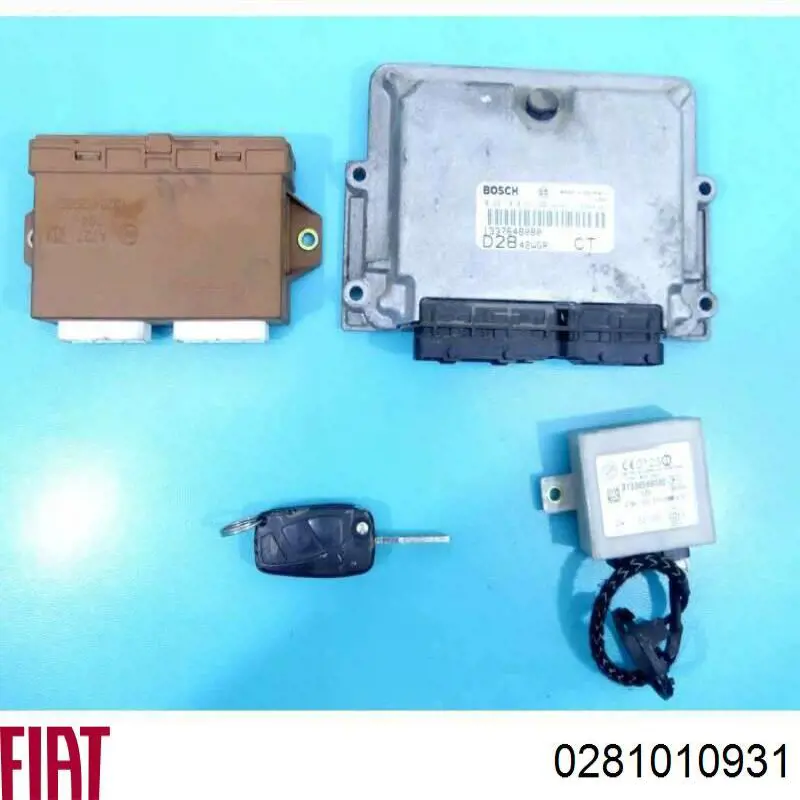 Електронний блок керування двигуном 0281010931 Fiat/Alfa/Lancia