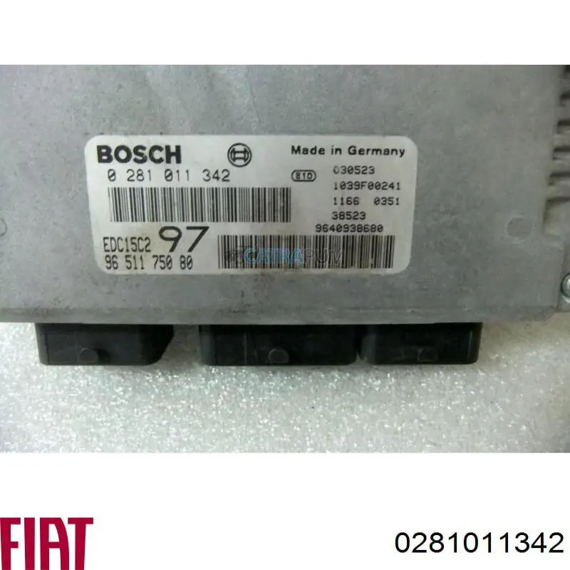 Електронний блок керування двигуном 0281011342 Fiat/Alfa/Lancia