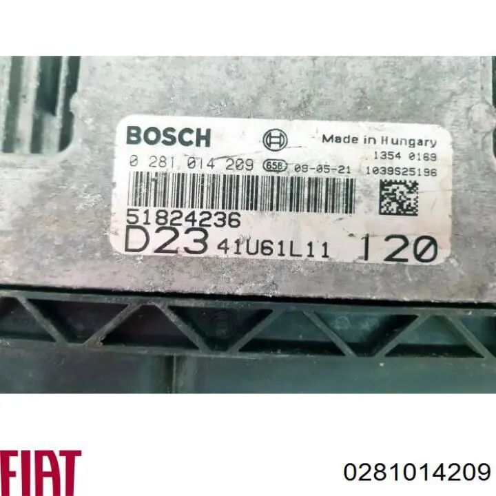 ЕБУ Fiat/Alfa/Lancia 0281014209 ціна, від 90.55 USD