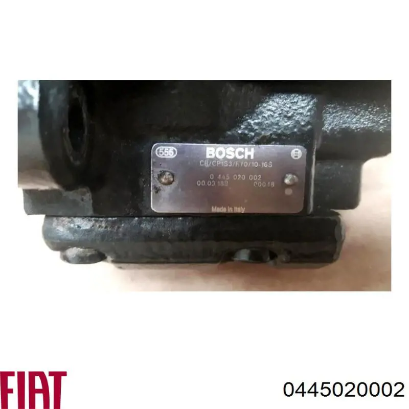 Паливний насос високого тиску 0445020002 Fiat/Alfa/Lancia