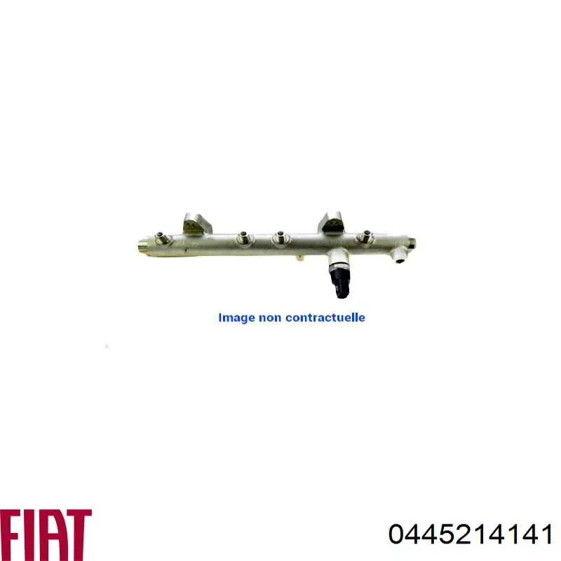 Купити 0445214141 Fiat/Alfa/Lancia Радіатор масляний (холодильник), під фільтром