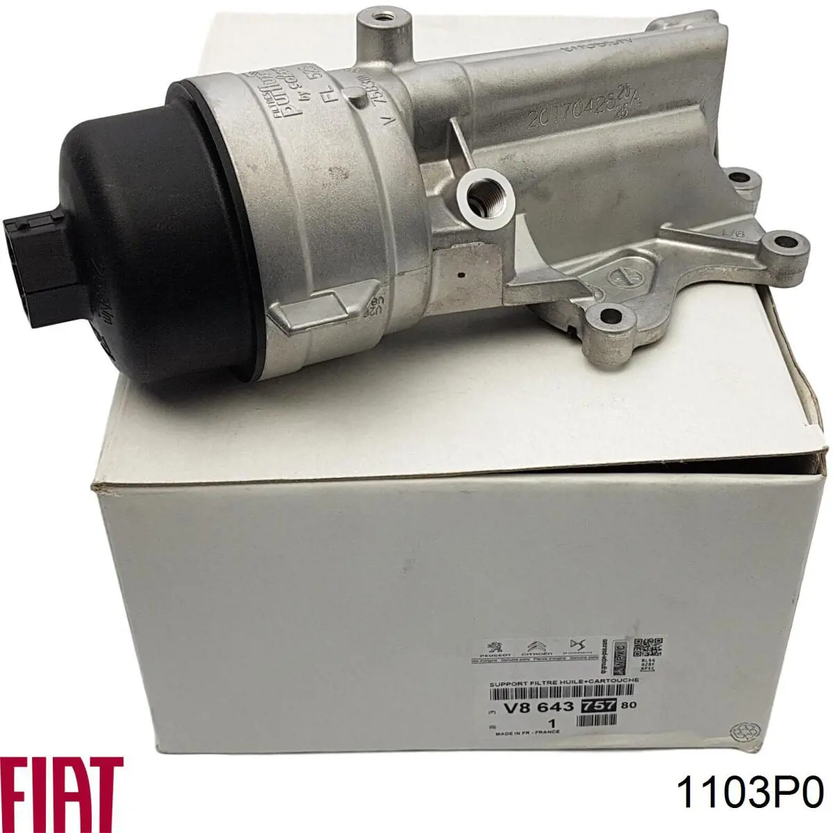 Купити 00001103P0 Peugeot/Citroen Корпус масляного фільтра
