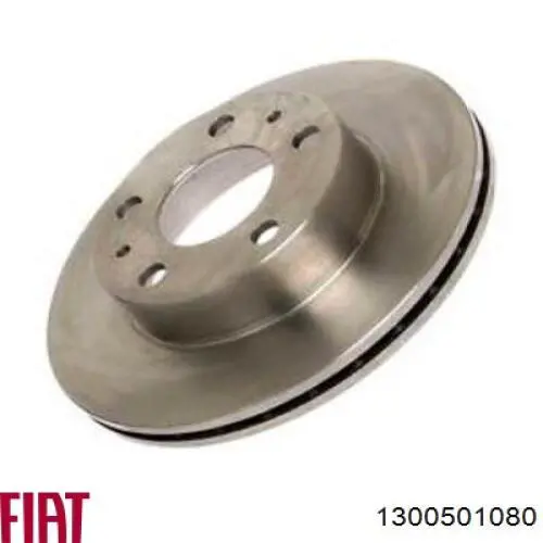 Диск переднього гальма Fiat/Alfa/Lancia 1300501080 ціна, від 37.27 USD