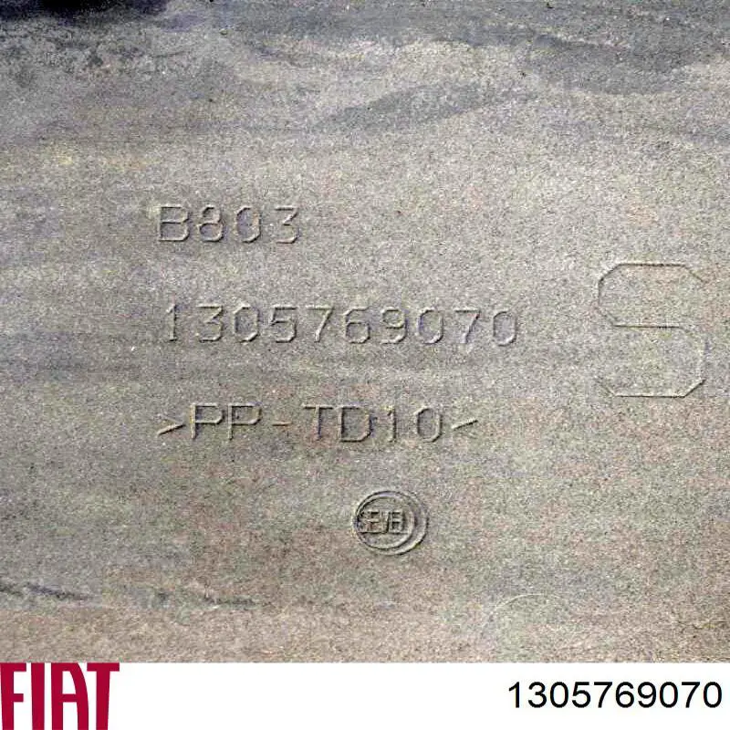 Купити 1305769070 Fiat/Alfa/Lancia Накладка заднього лівого крила