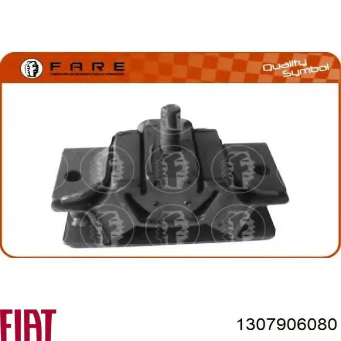 Подушка (опора) двигуна, права 1307906080 Fiat/Alfa/Lancia