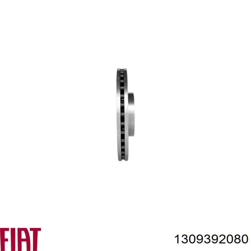 Диск переднього гальма Fiat/Alfa/Lancia 1309392080 ціна, від 34.28 USD