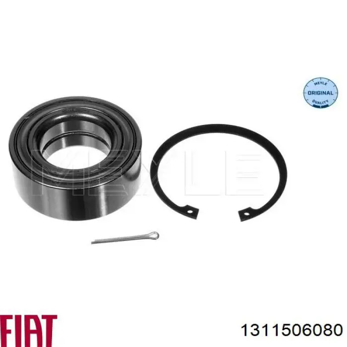 Комплект підшипник маточини передньої Fiat/Alfa/Lancia 1311506080 ціна, від 13.98 USD