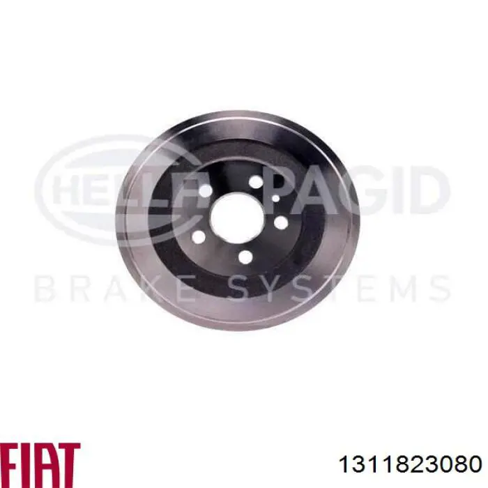 Барабан гальмівний задній Fiat/Alfa/Lancia 1311823080 ціна, від 61.77 USD