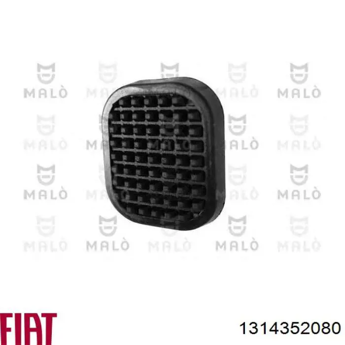 Накладка педалі зчеплення Autotechteile 5110050 ціна, від 1.20 USD