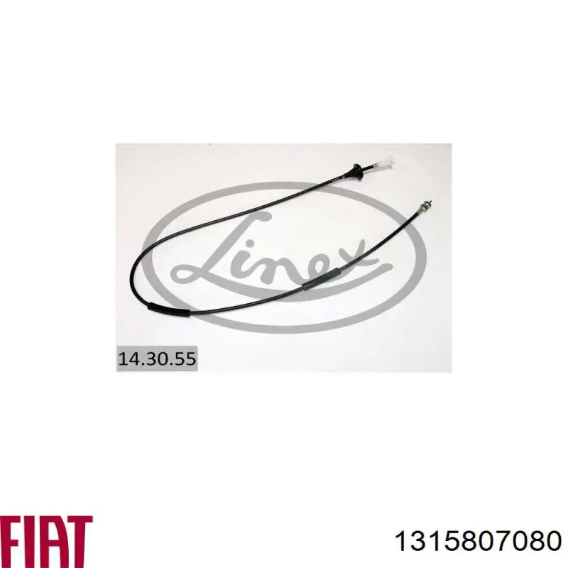 Трос приводу спідометра Fiat/Alfa/Lancia 1315807080 ціна, від 11.44 USD