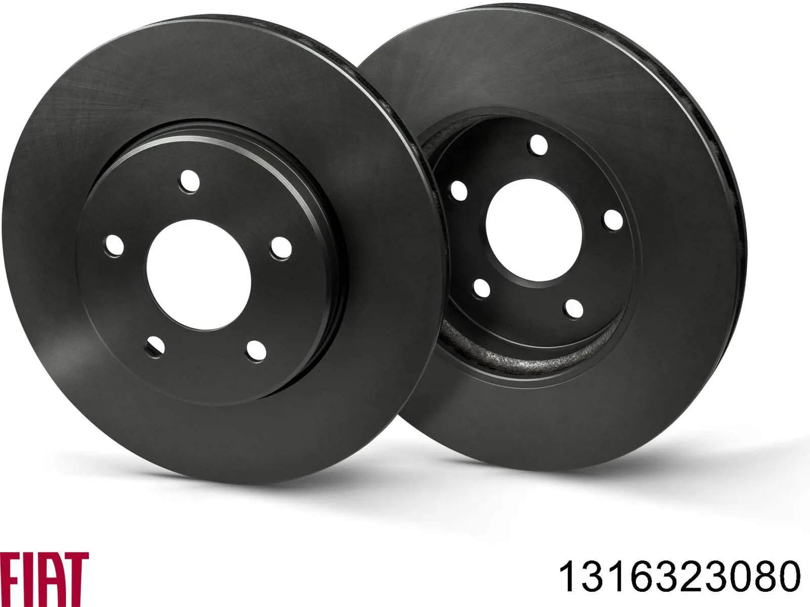 Диск переднього гальма Fiat/Alfa/Lancia 1316323080 ціна, від 25.73 USD