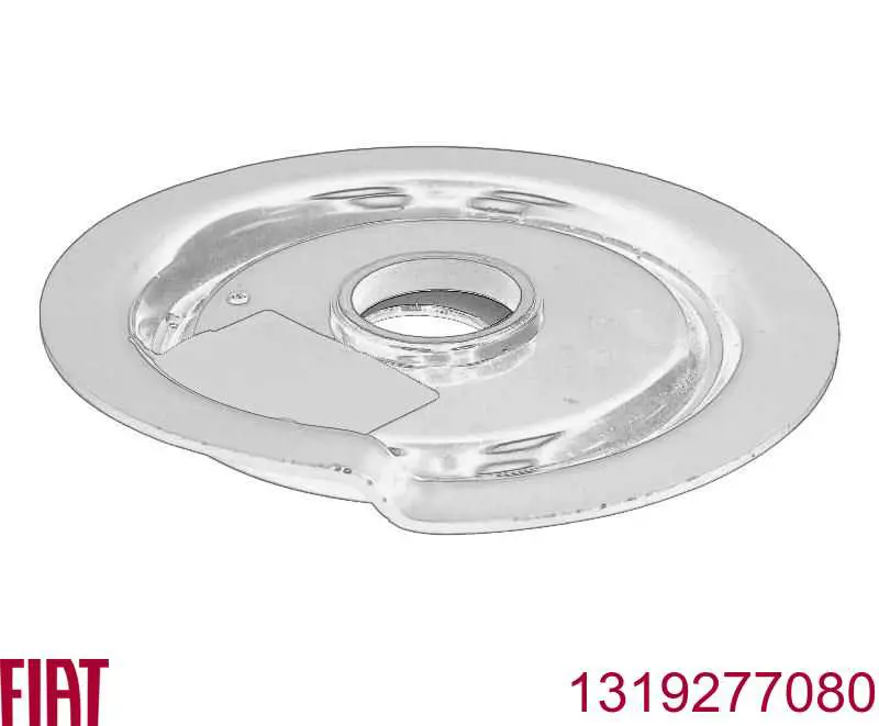 1319277080 Fiat/Alfa/Lancia Відбійник передньої пружини