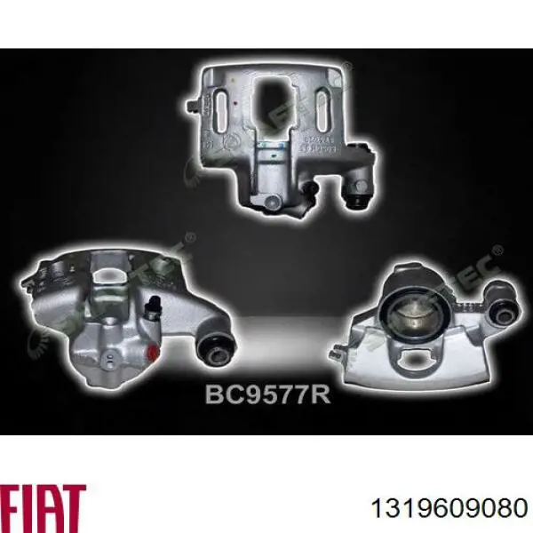 1319609080 Fiat/Alfa/Lancia Супорт гальмівний передній правий