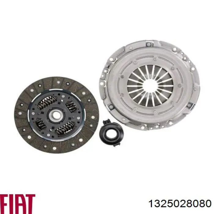Комплект зчеплення (3 частини) Fiat/Alfa/Lancia 1325028080 ціна, від 152.45 USD