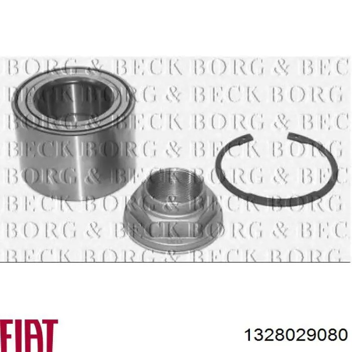 Підшипник задньої ступиці 1328029080 Fiat/Alfa/Lancia
