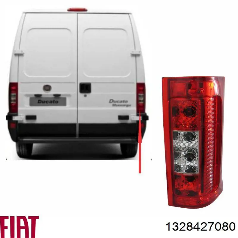 Задні ліхтарі Fiat/Alfa/Lancia 1328427080 ціна, від 33.64 USD