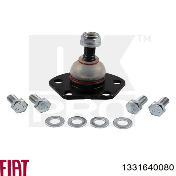 Кульова опора, нижня Fiat/Alfa/Lancia 1331640080 ціна, від 14.08 USD