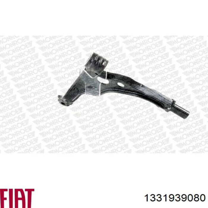 Важіль передньої підвіски нижній, правий 1331939080 Fiat/Alfa/Lancia