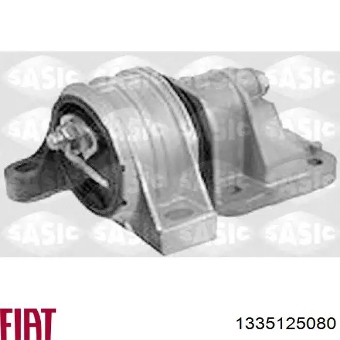 Подушка (опора) двигуна, ліва 1335125080 Fiat/Alfa/Lancia