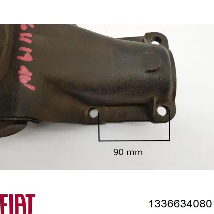 Цапфа - поворотний кулак передній, лівий 1336634080 Fiat/Alfa/Lancia