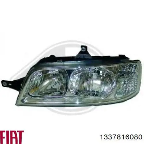 Основна фара в зборі ліва Fiat/Alfa/Lancia 1337816080 ціна, від 66.41 USD