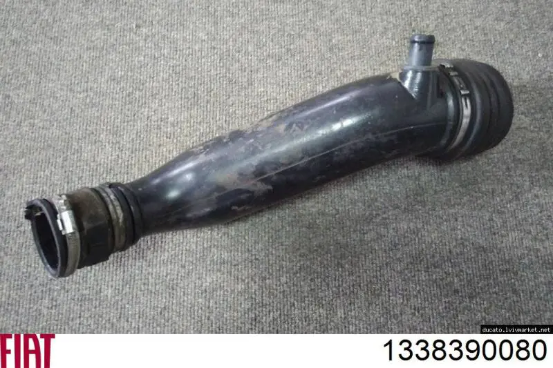 1338390080 Fiat/Alfa/Lancia Патрубок повітряний, вхід в турбіну (наддув)