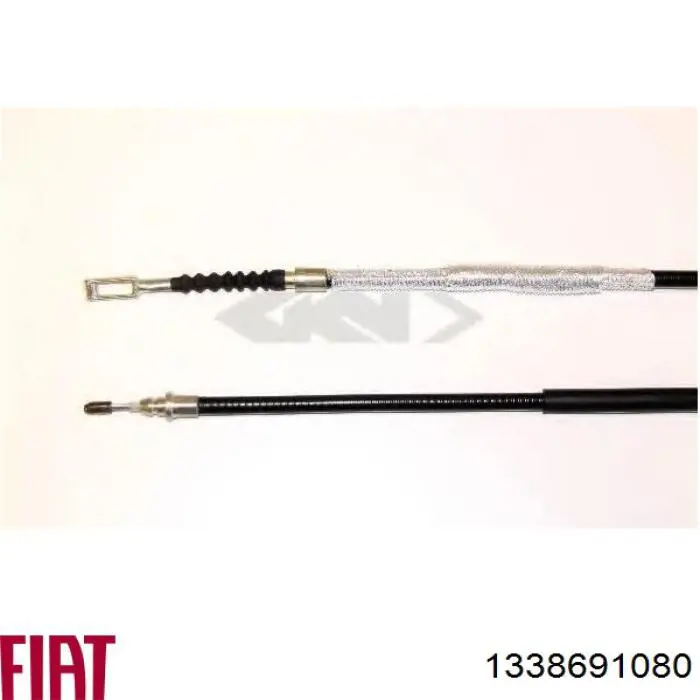 Купити 1338691080 Fiat/Alfa/Lancia Трос ручного гальма задній, правий/лівий