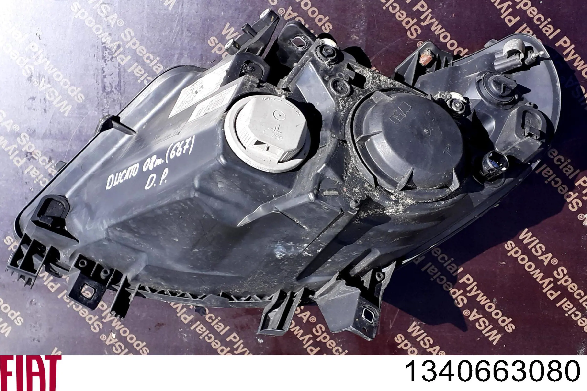 Фара правая Fiat/Alfa/Lancia 1340663080 ціна, від 105.66 USD