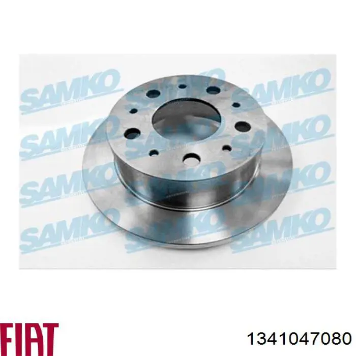 Купити 1341047080 Fiat/Alfa/Lancia Диск заднього гальма