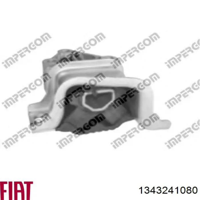Права подушка двигуна Fiat/Alfa/Lancia 1343241080 ціна, від 39.65 USD