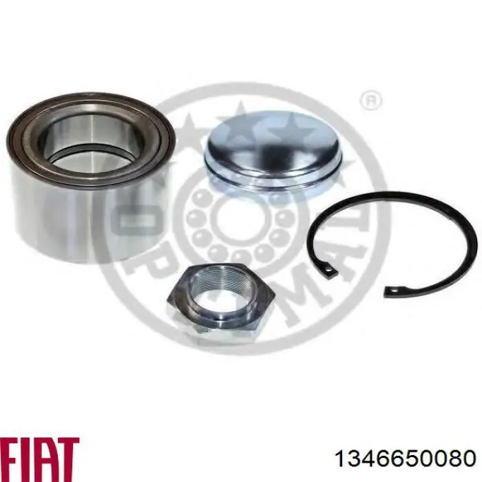 Комплект підшипник маточини передньої Fiat/Alfa/Lancia 1346650080 ціна, від 71.86 USD