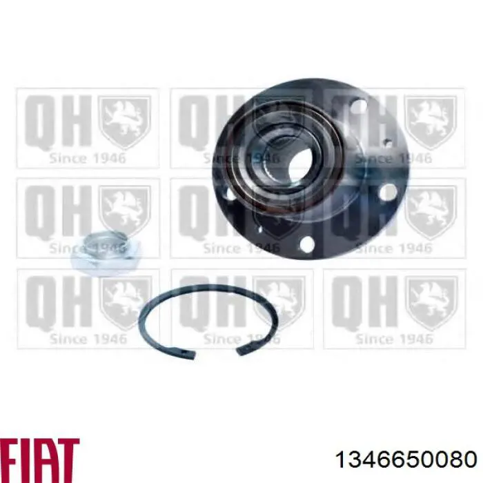 Купити 1346650080 Fiat/Alfa/Lancia Підшипник ступиці передньої