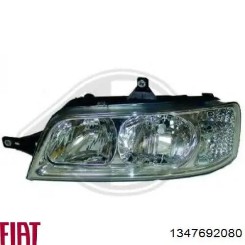 1347692080 Fiat/Alfa/Lancia Фара дальнього світла в зборі