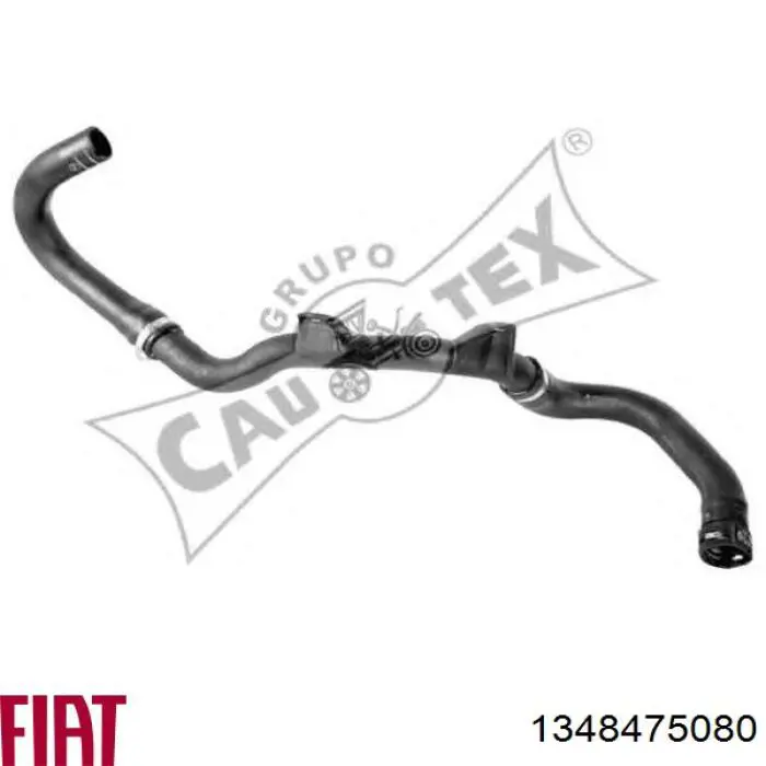 1348475080 Fiat/Alfa/Lancia Патрубок системи охолодження
