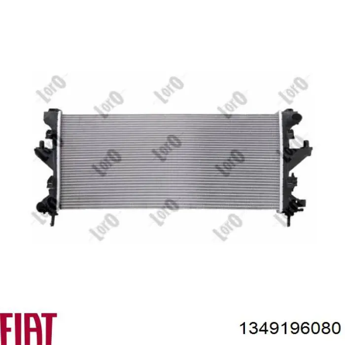 Радіатор основний Fiat/Alfa/Lancia 1349196080 ціна, від 73.93 USD