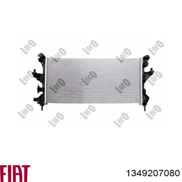 Радіатор основний Fiat/Alfa/Lancia 1349207080 ціна, від 115.02 USD