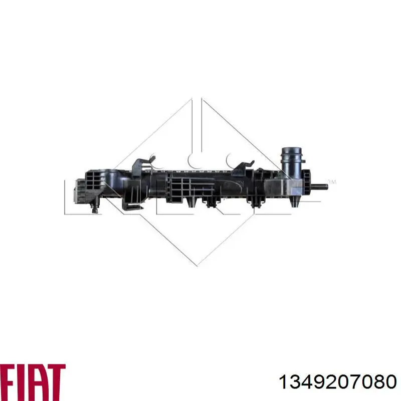 1349207080 Fiat/Alfa/Lancia Радіатор охолодження двигуна