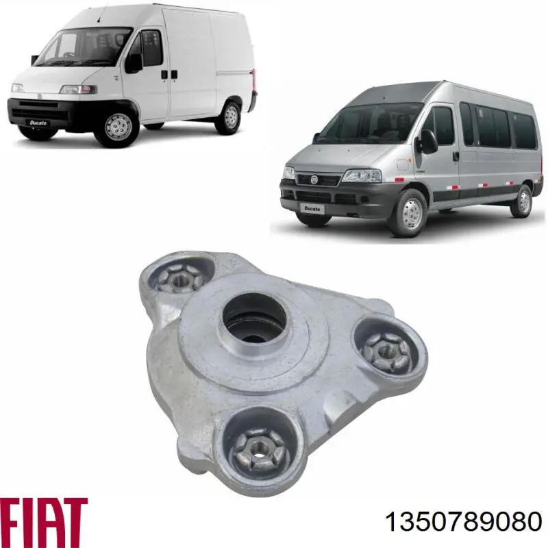 Купити 1350789080 Fiat/Alfa/Lancia Опора амортизатора переднього лівого