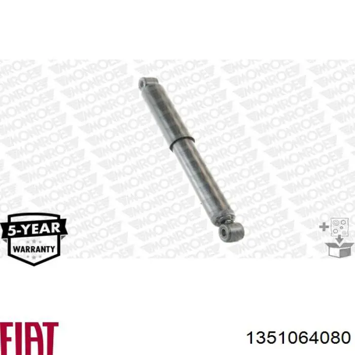 Амортизатор задній Fiat/Alfa/Lancia 1351064080 ціна, від 22.29 USD
